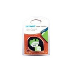 DYMO LetraTAG Tape 1.2 cm x 4 m - Premium Quality Labeling Solution (S0721510)